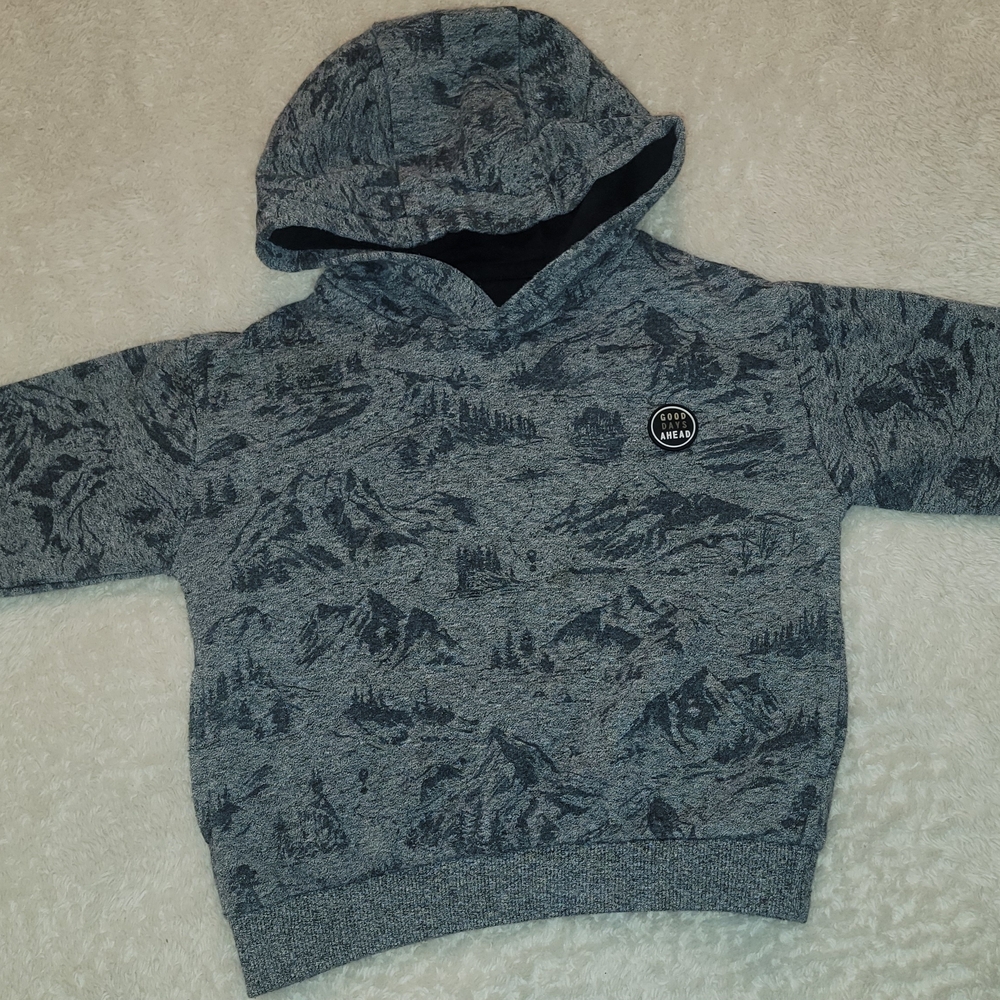 Mayoral Charcoal Gray Hoodie 3t